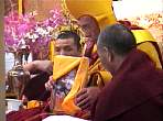 This offering signifies the importance of Panchen Lama